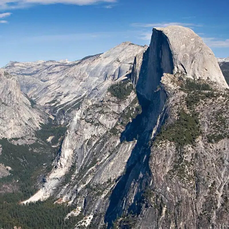 Half dome at Yosemite.