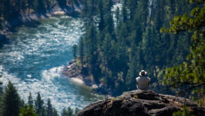 Whitewater rafting on the Main Salmon River in central Idaho.