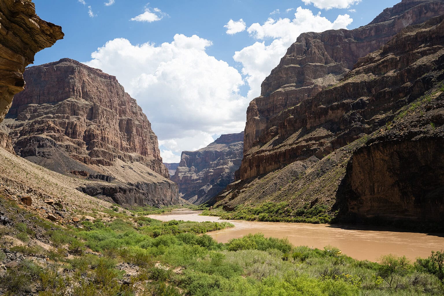 The Colorado River in Grand Canyon