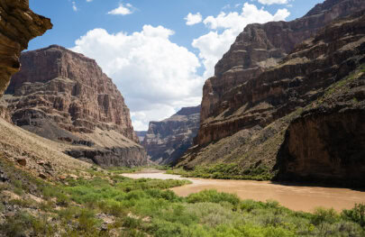 The Colorado River in Grand Canyon